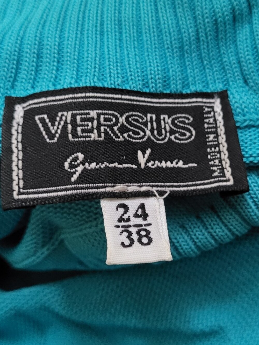 VERSUS GIANNI VERSACE COLORBLOCK TOP MADE IN ITALY - Picture 7 of 13